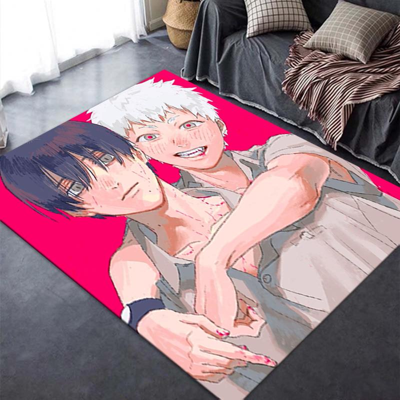2025 New Summer Hikaru Died Carpet Rug for Living Room Bedroom Home Sofa Decoration,Kids play Non-slip Floor Mat201