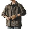 American Heavy Corduroy Retro Jacket Men'S Trendy Brand Velvet Vintage Ami Kaji Tooling Jacket Men