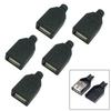 Корпус USB-гнезда female USB 2.0 5V Мобильное гнездо female