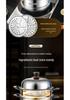 Stainless Steel Double Layer Steamer Pot for Induction & Gas - Extra Thick, Food Grade, Large Capacity  