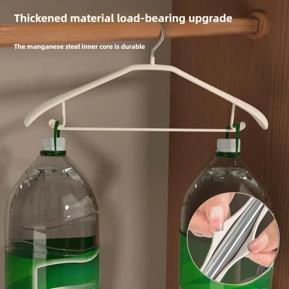 3 шт./5 шт./10 шт./30 шт./50 шт. бесшовная вешалка с широкими плечиками, противоскользящая, высокая грузоподъемность, подходит для сухого и влажного использования