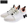 Depard White H Logo Low-Top Sneakers, Knit Fabric and Leather, Men's, Size 43 1/2 Shoes 43.5 whiteUsed