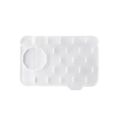 Kitchen Silicone Faucet Mat Absorbent Mat Sink Splash Guard Drain Pad Double Sided Use Bathroom Sink Countertop Protector Mat