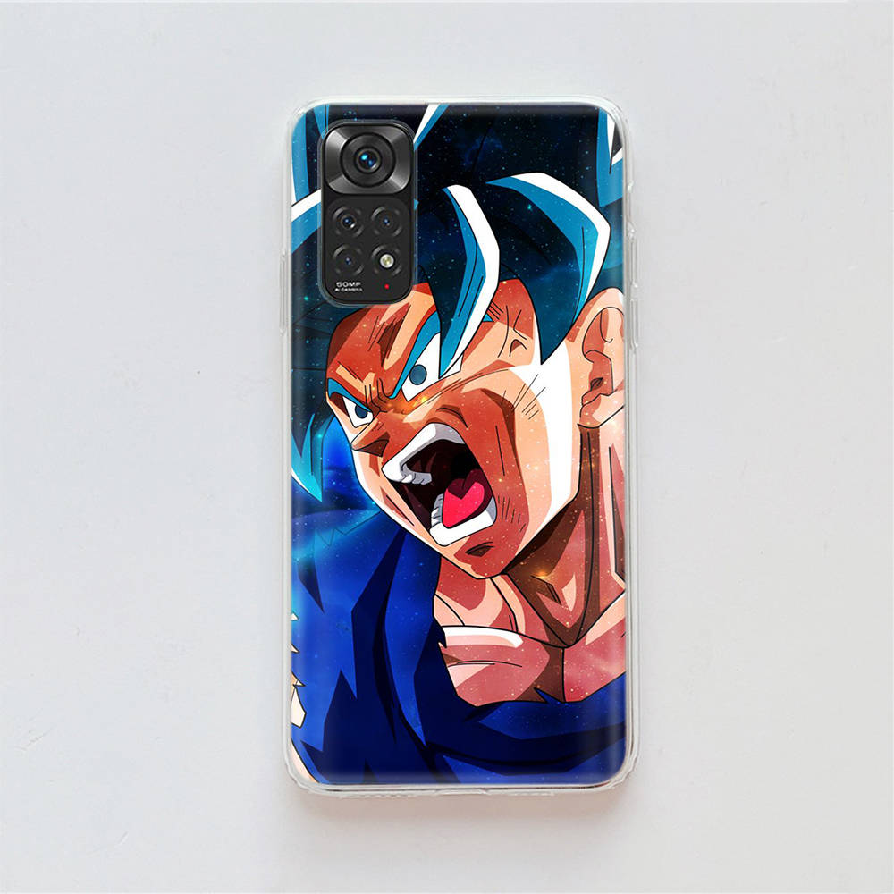 Чехол DT36 Dragon Ball для Samsung A04 A14 A23 A34 A54 M23 M33 M52 M53 Realme 10 9 C30S C35 C55 VIVO Y02S Y21 Y33S Y51 X80 Pro Прозрачная крышка