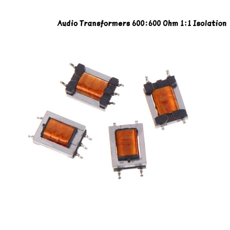 2/5Pcs Audio Transformer 600:600Ohm 1:1 Isolation Digital Signal Nickel Alloy Permalloy High Efficiency Isolated