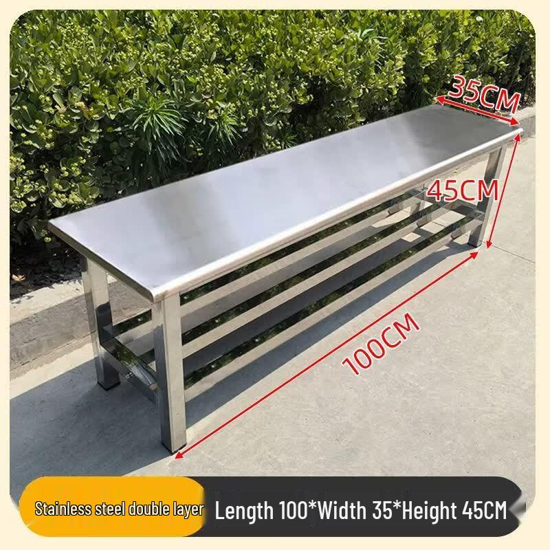 304 Stainless Steel Multi-purpose Long Bench