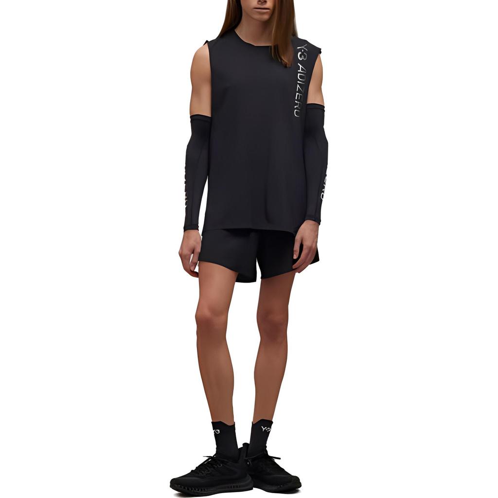 Men's Shorts adidas Y-3 logo-print elasticated-waist shorts