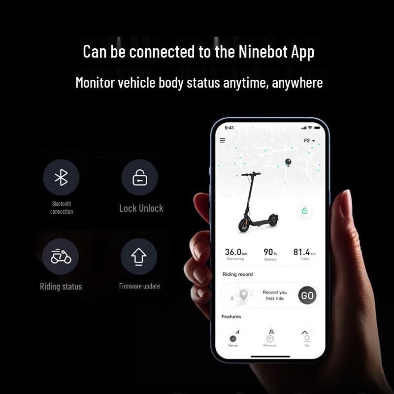 Ninebot E2Plus Foldable Electric Scooter (CN version)