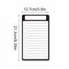 Planner Note Pad Fridge To Do Appointment Reminders Clear Printing Magnetic Shopping List Pad Office
