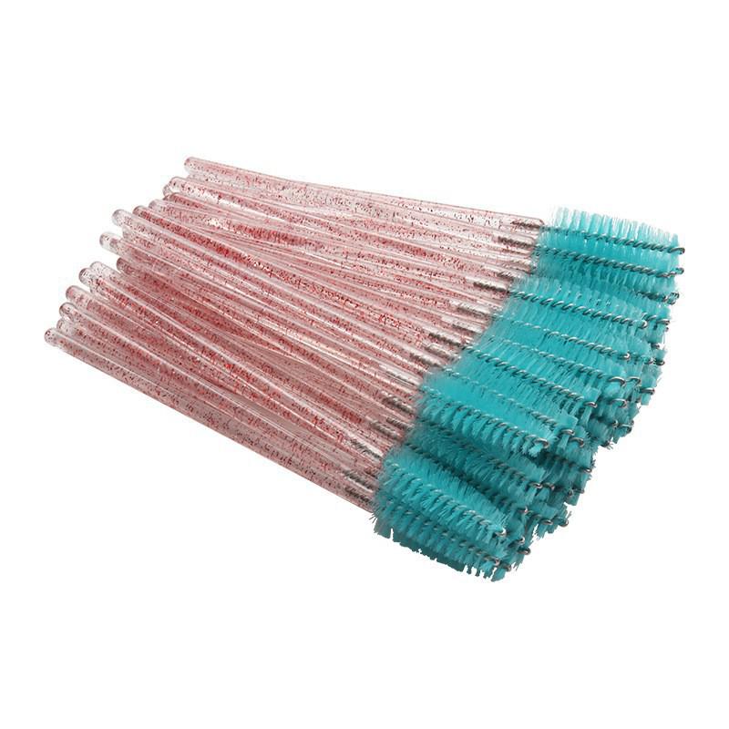 Disposable Crystal Rod Eyelash Extensions Brush - Spiral Curl Comb