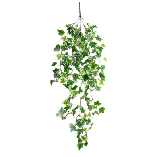 Подвесные искусственные зеленые растения Устойчивые к УФ-лучам Реалистичные Поддельные Листья Лиана Плющ Свадебная Вечеринка В помещении На открытом воздухе Сад Настенный Подвесной Искусственный Зеленый Декор