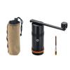 Manual Coffee Grinder Stainless Steel Conical Burr Coffee Grinder with Folding Handle for Camping
