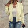 Womens Long Sleeve Zip Up Sweatshirts Jackets Full Zipper Lightweight Jacket Casual Loose Outwear Coat