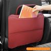 PU Leather Car Anti-kick Pad Auto Seat Back Organizer Storage Bag Car Backseat Anti Scratch Protector Pads With Cover