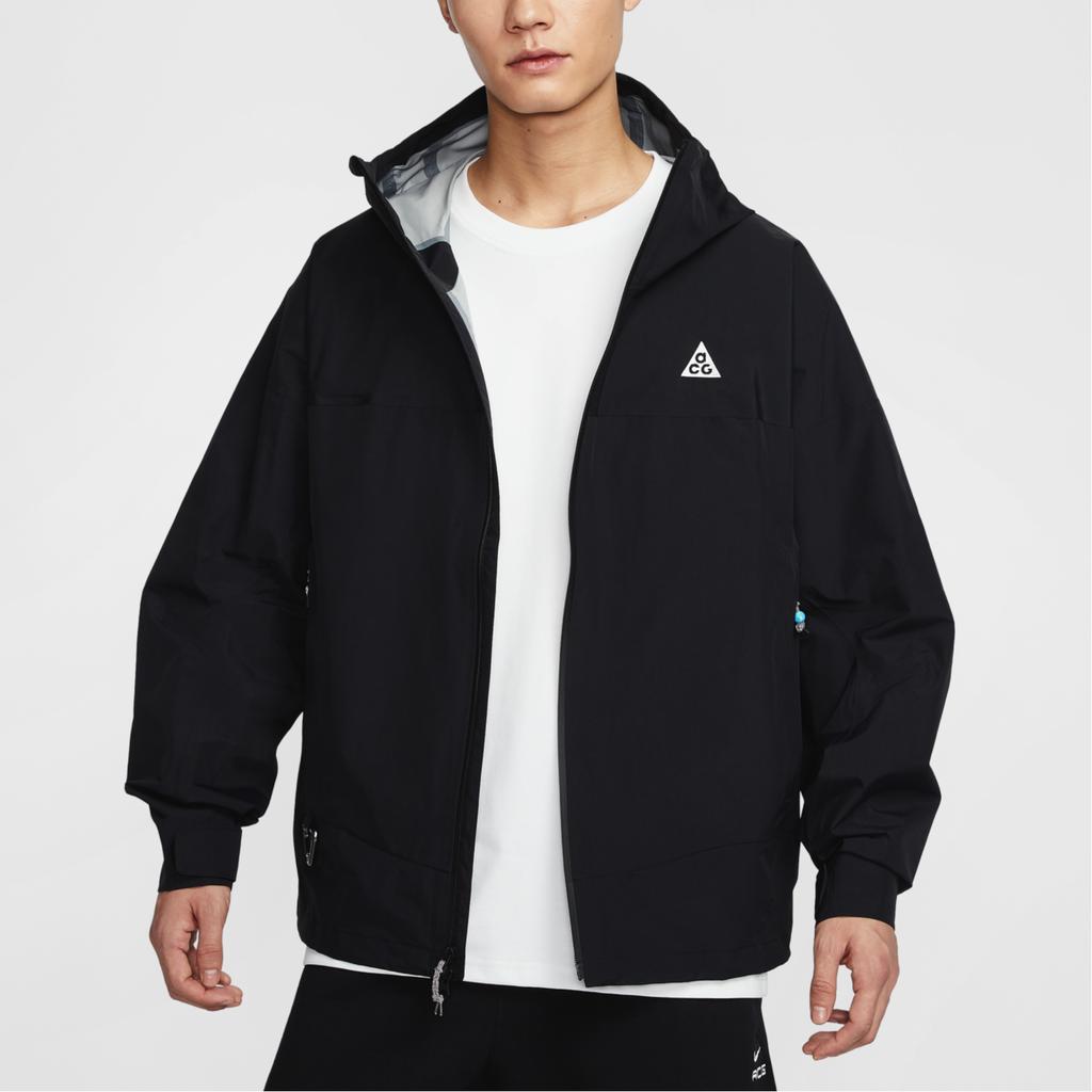Nike ACG Storm-Fit Adv Morpho Куртка с капюшоном Модная Мягкая Универсальная Водонепроницаемая Куртка с длинным рукавом Мужские куртки Черный HJ2688010