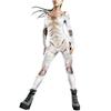 Women's Bodysuit Role Play Robot Adult Costume Colorful Texture Print Bodysuit Clothing Halloween Carnival Costume 2025