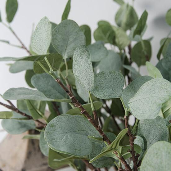 1шт искусственный эвкалипт зелень свадебный декор завод DIY свадебный букет венок