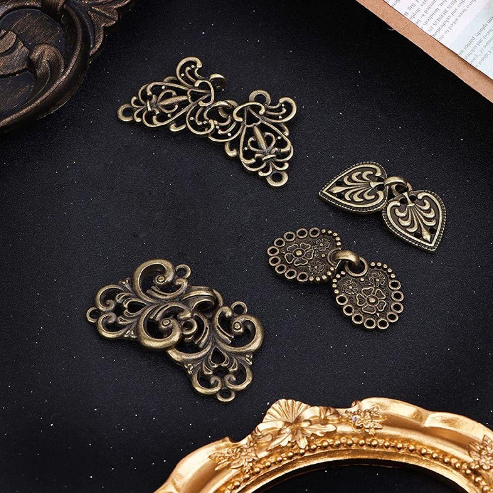 Elegant Cape Cloak Fastener Vintage Style Shawl Clasp Cardigan Button Women Clothing