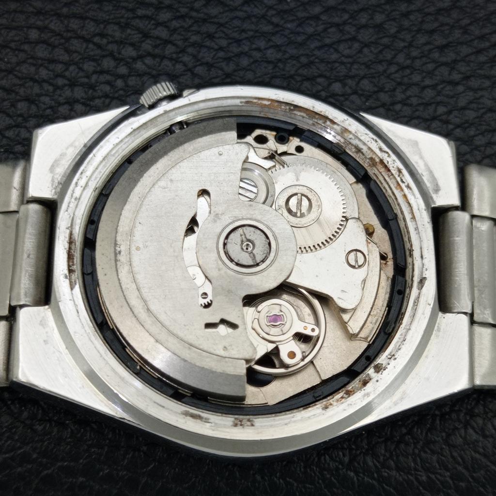 ОРИГИНАЛЬНЫЕ ВИНТАЖНЫЕ МУЖСКИЕ ЧАСЫ SEIKO 5 AUTOMATIC ЯПОНИЯ ЗЕЛЕНЫЙ ЦВЕТ ЦИФЕРБЛАТ a708595-1