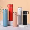 Изолированная чашка из нержавеющей стали, большая емкость, корейская студенческая чашка для воды, простая портативная изолированная чашка для воды в стиле Ins