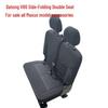 Space-Saving, Left-Foldable Side Seat with Belt for SAIC Maxus V80
