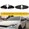 Для VW GOLF 7 MK7 MK7.5 R GTI 2014- Накладка на зеркало заднего вида боковое крыло корпус внешней двери отделка наклейка ABS