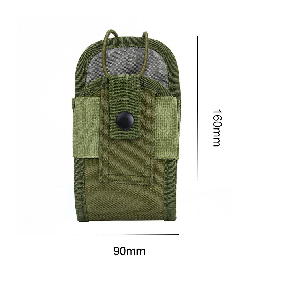 20D Walkie Talkie Bag Case Holder for Kenwood BaoFeng UV-5R BF-888S 1000D Tactical Molle Radio Walkie Talkie Pouch Waist Bag