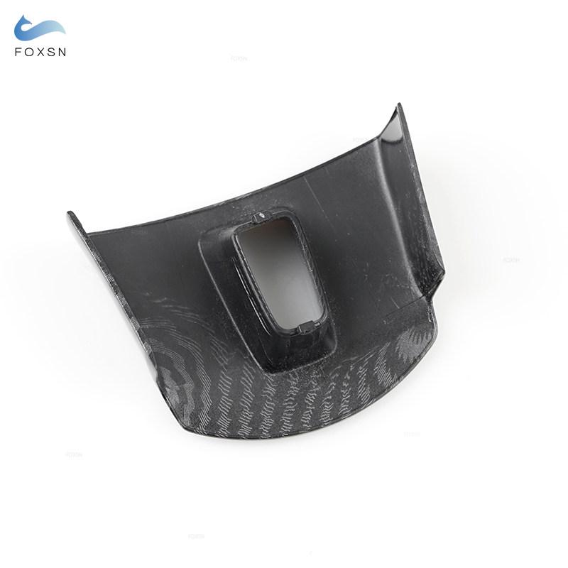 Для VW Golf 6 MK6 Passat B7 Jetta CC Tiguan Touran Sharan Caddy Карбоновая текстура, крышка панели рулевого колеса, внутренние аксессуары