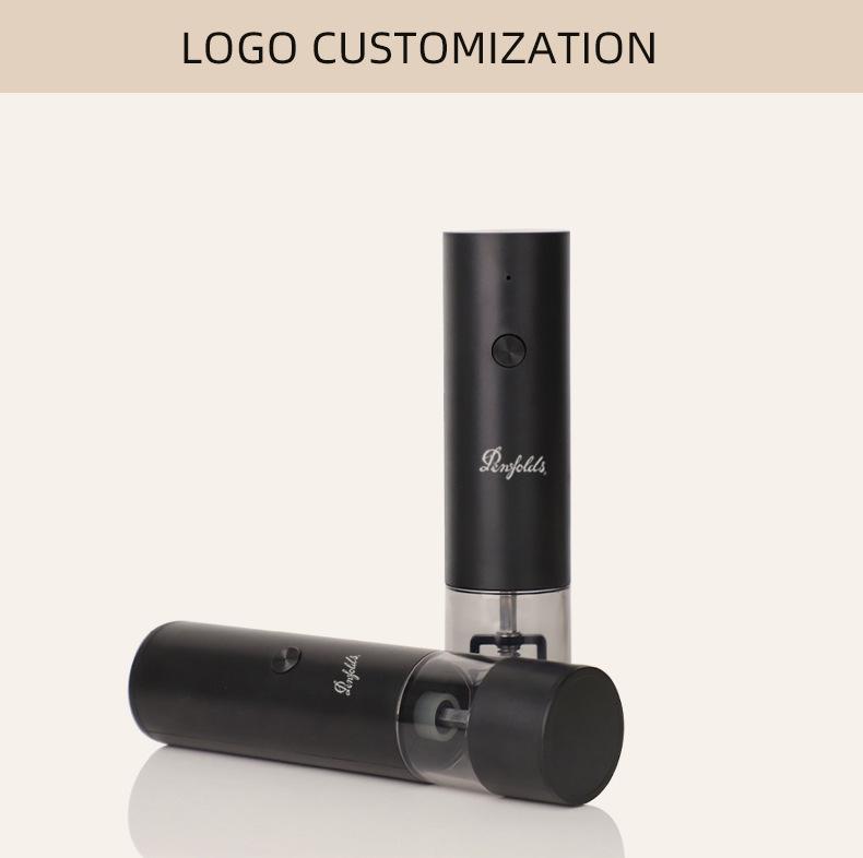 Electric Pepper and Sea Salt Grinder Bottle