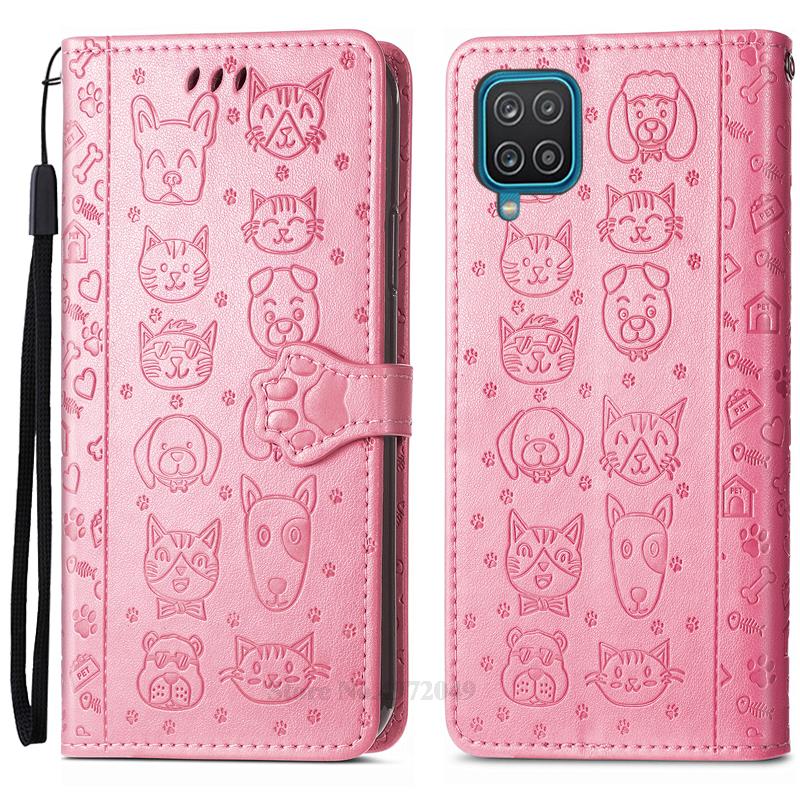 SamsungA12 чехол для Samsung Galaxy A12 кожаный чехол-кошелек для телефона Samsung A12 A 12 защитный чехол Coque Fundas