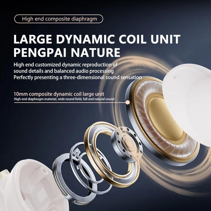 Оригинальные беспроводные наушники Lenovo TA240, Bluetooth-наушники, ANC шумоподавление, музыка, звонки, вкладыши, длительное время работы от аккумулятора, спортивная гарнитура с микрофоном