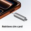 2 in 1 Keychain Ejecting Removal Needle Anti-Lost SIM Card Removal Tool  Phone Key Tool