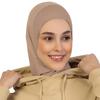 Wrinkle Modal Jersey Hijab Instant Hijab Muslim Innerscarf For Woman Under Cap Hat Lady Solid Soft Headscarf Crystal Hemp Bonnet