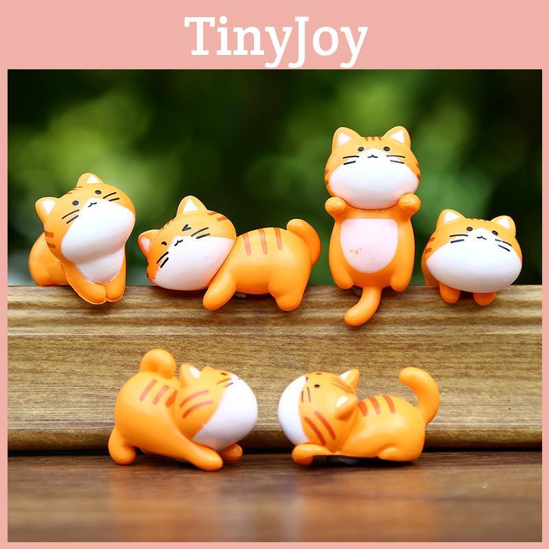 Cat Action Cute Figure Cartoon Model Toy Decoration Doll Children Ornament Gifts