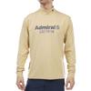 Admiral Golf Men's High-Neck Shirt, Authentic Japanese Product, Adma370, Size L (L), Beige (29)