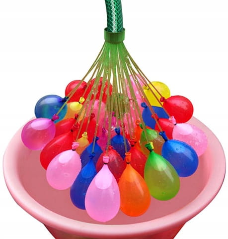 Balony Na Wodę Bomby Wodne 37 Szt Samozamykające