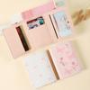 1 шт. Японский кошелек с маленьким свежим дизайном, кошелек-портмоне с бабочкой, короткий кошелек тройного сложения 10,6x8,2 см