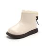 Girls Boots Winter White Princess Shoes Children's Short Boots Baby Girl Shoes Velvet Winter Shoes Little Girl Martin Boots