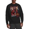 Deadpool Unisex Adult Character Montage Sweatshirt
