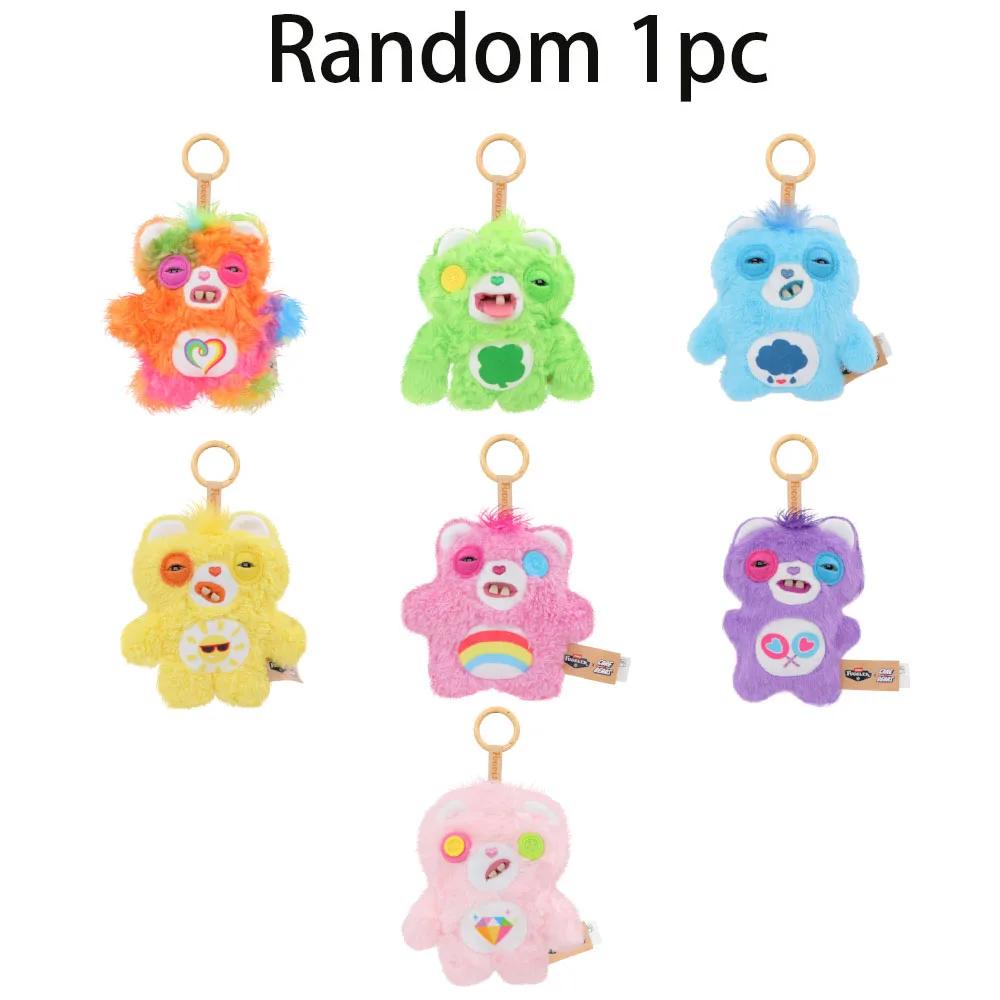 Плюшевые игрушки Fuggler серия Fugg Nuggets Оригинальные Уличные Кошки И Серия Care-Bears Брелок Кукла-шарм Брелок Подвеска В пакете