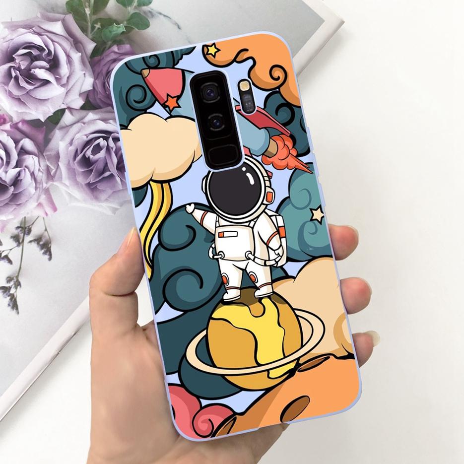 For Samsung Galaxy S9 Plus Case Unique Candy Painted Cover Soft Silicone Phone Case For Samsung S9 Plus S9+ GalaxyS9 Full Bumper
