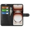 For Oppo Reno12 5G (Global) Wallet Case Litchi Texture Leather Phone Cover