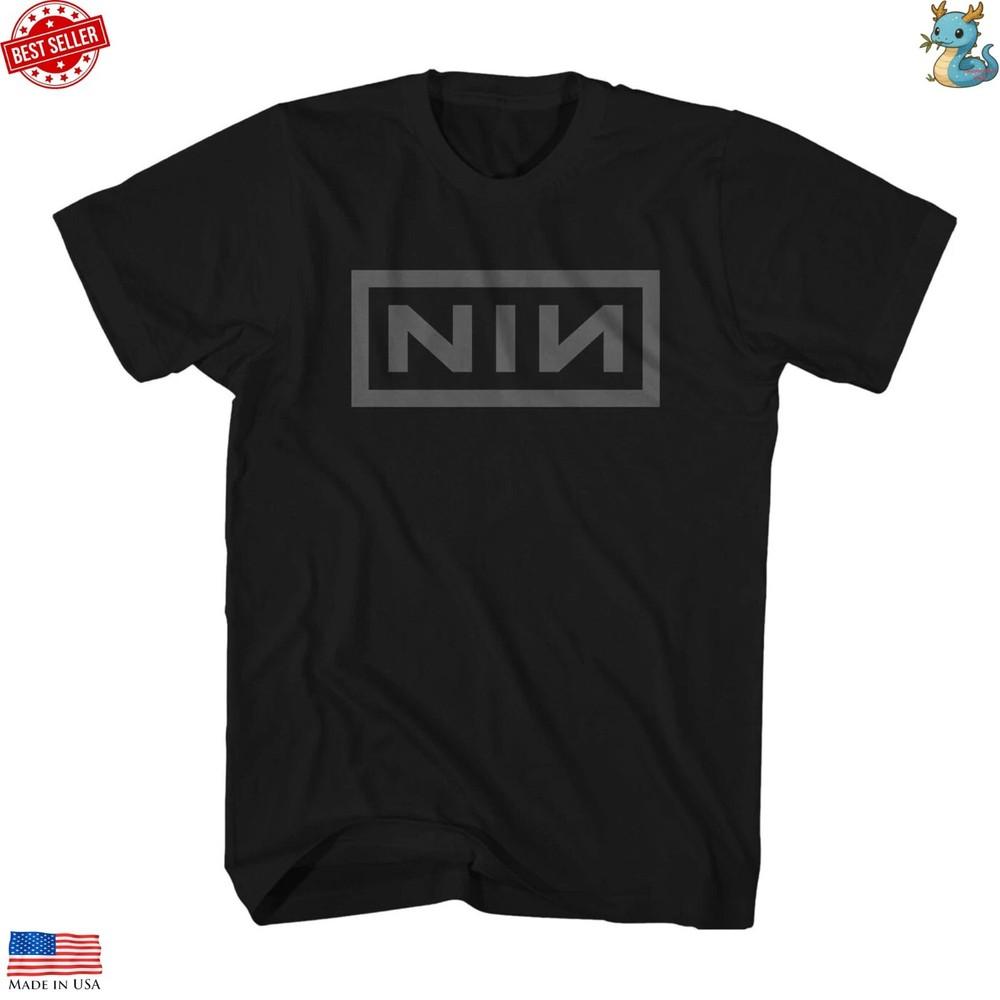 Футболка с принтом Nine Inch Nails, футболка группы NIN, винтажная рок-графика, унисекс