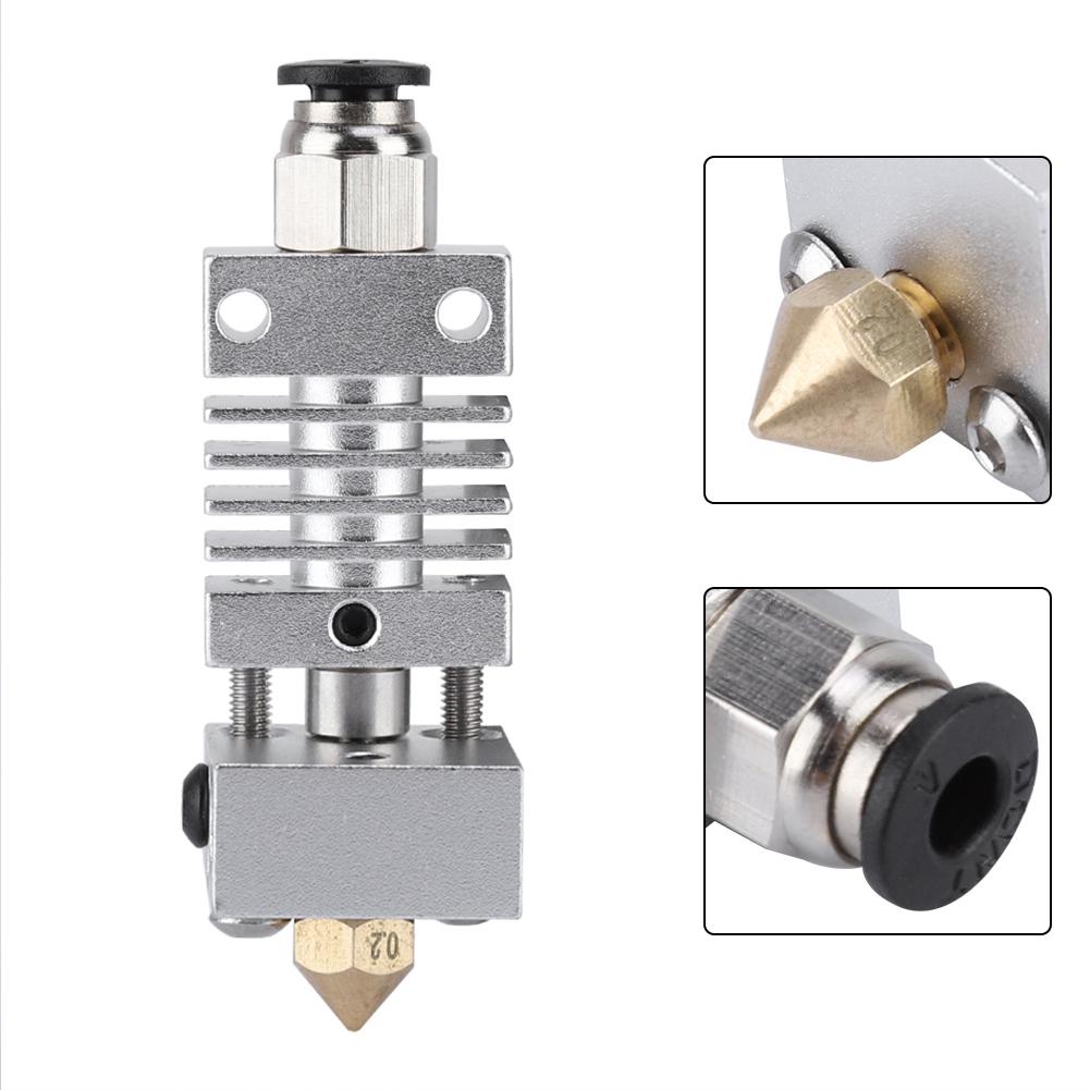 3D-принтер из нержавеющей стали J-образная головка Hotend Экструдер Комплект для Creality CR10 CR10S CR10S4 CR10S5