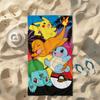 Милое пляжное полотенце P-Pokemon, быстросохнущее, супервпитывающее, многоцелевое для йоги, бассейна, спорта, дома, отличный подарок для друзей