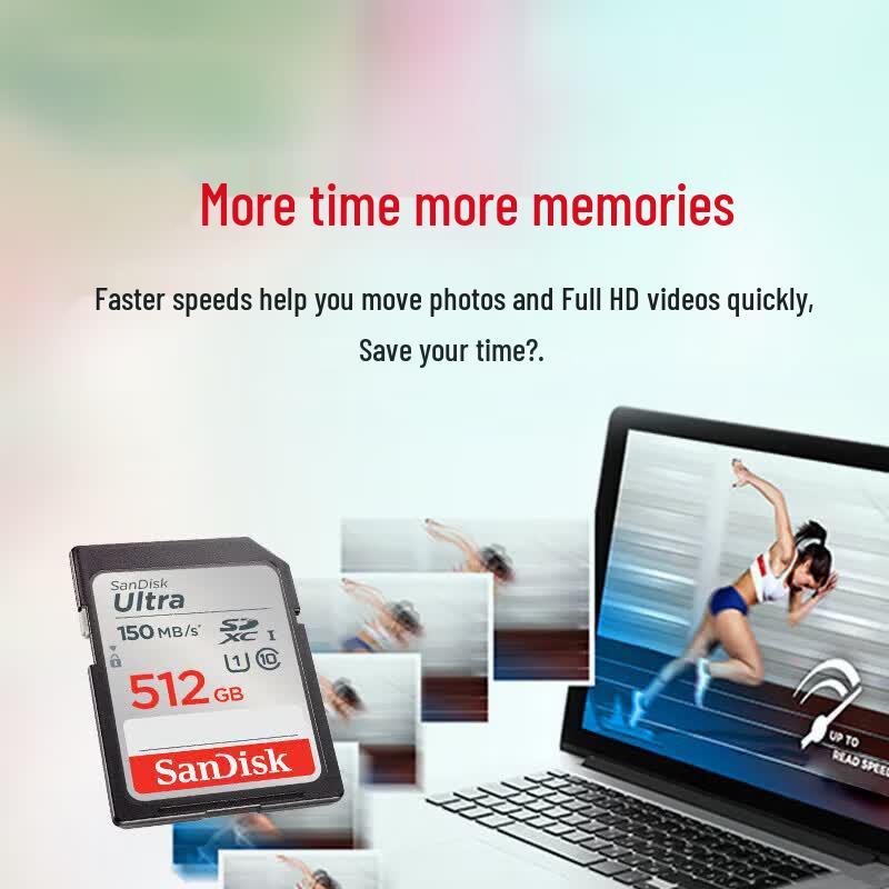 SanDisk Экстремальная SD-карта памяти 512 ГБ