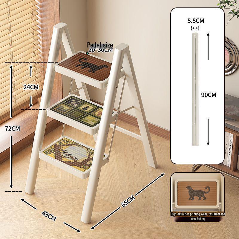 Meishida Портативная телескопическая стремянка А-образной формы в китайском стиле для использования в помещении