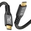 USB-C 240 Вт Быстрая зарядка 20 Гбит/с Кабель для 4K Устройств