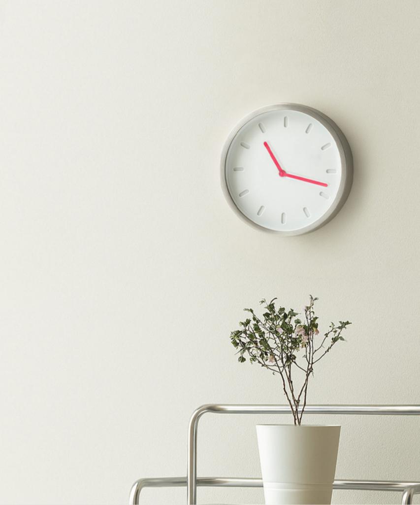 Настенные часы Oa Point Clock для интерьера гостиной, круглые, с низким уровнем шума