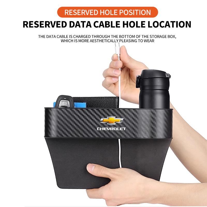 New New Car Seat Crevice Gaps Storage Box Seat Organizer Car For Chevrolet Cruze Malibu Camaro Sonic